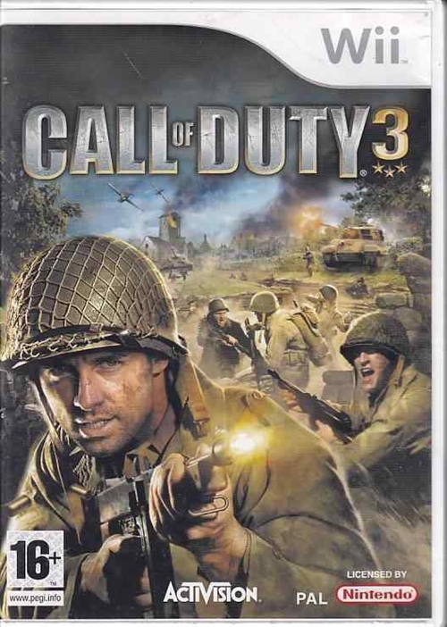 Call of Duty 3 - Wii (B Grade) (Genbrug)